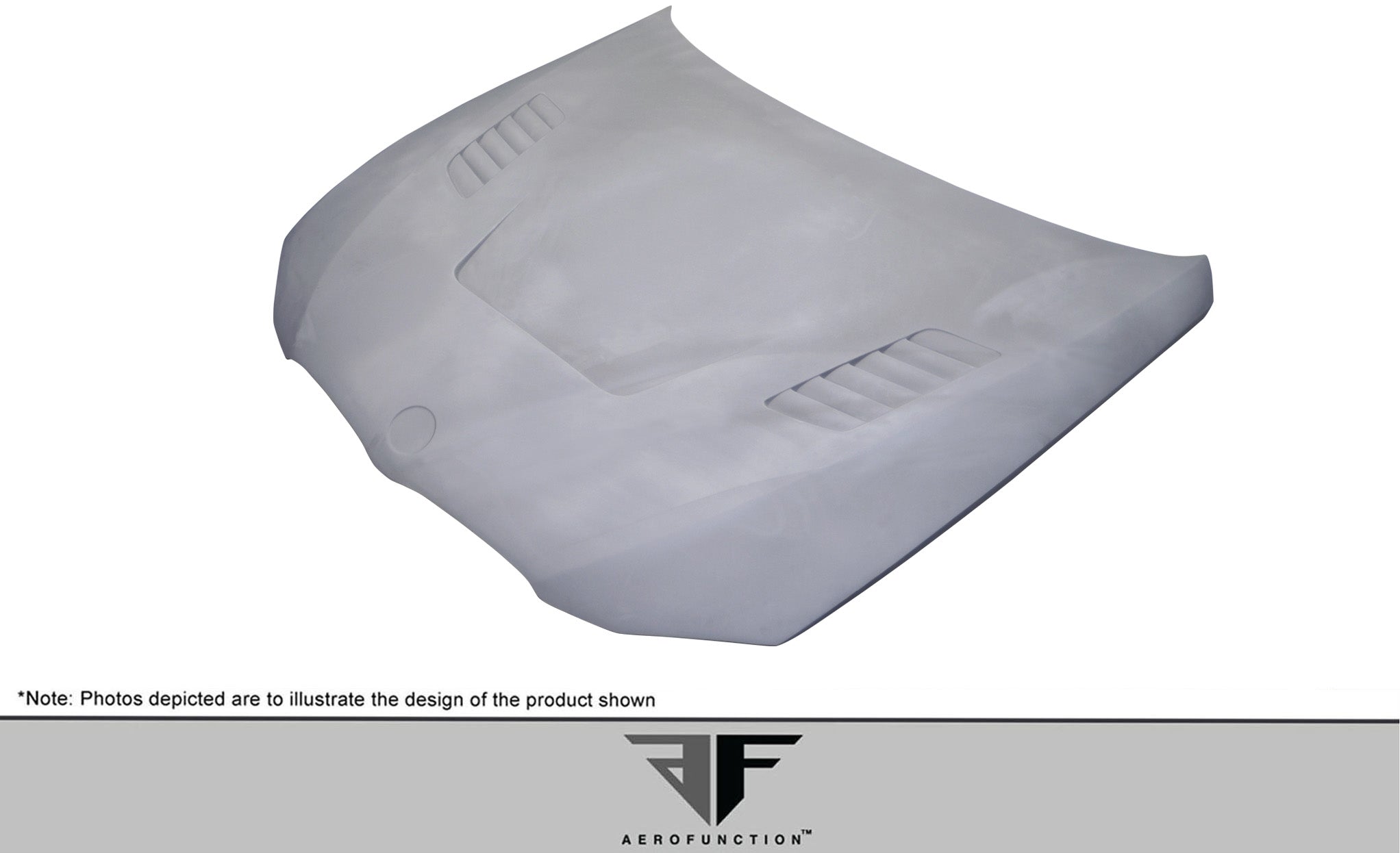 2007-2010 BMW 3 Series E92 2dr E93 Convertible AF-1 Hood ( GFK ) - 1 Piece